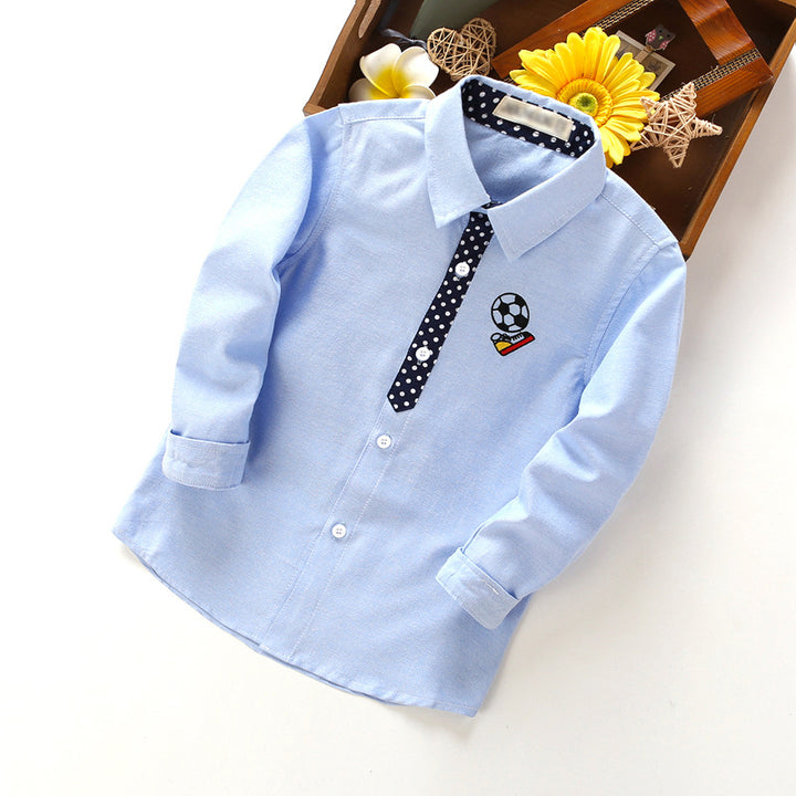 Women’s Long Sleeve Shirt with Nautical Embroidery Mune Fashion