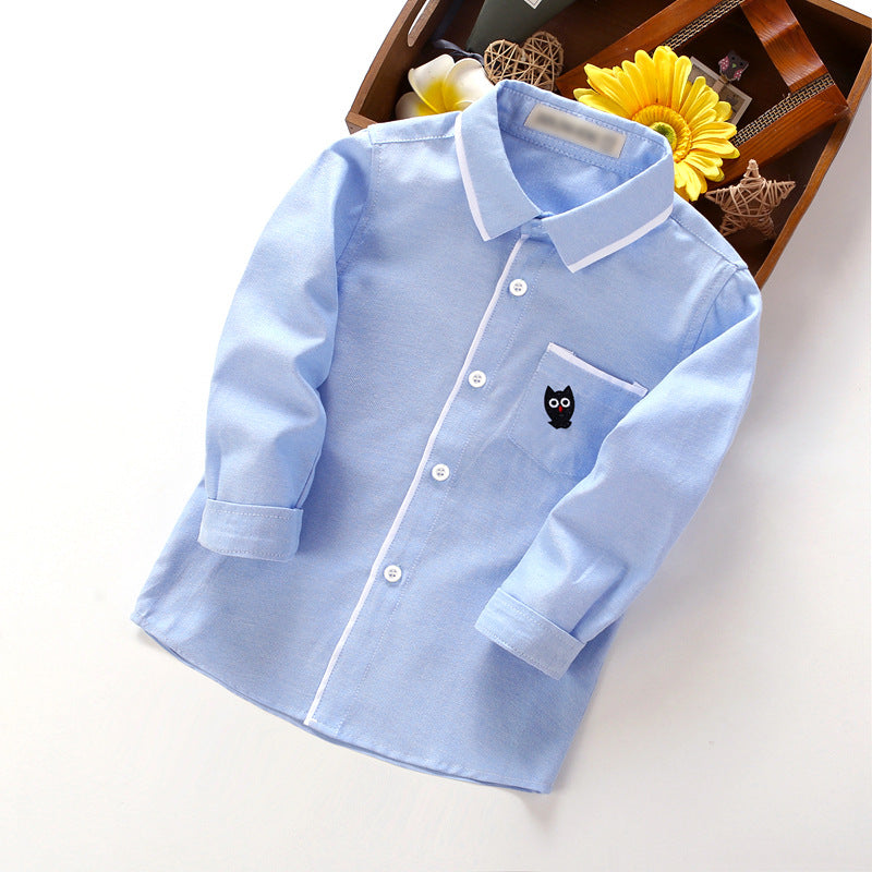 Women's elegant shirt with contrasting cuffs Mune Fashion