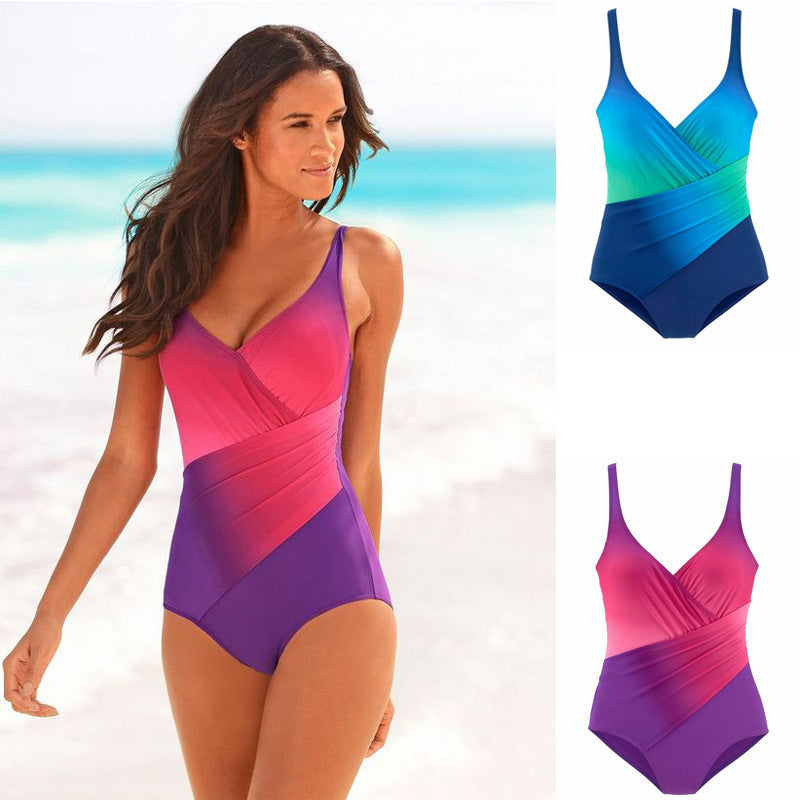 Women Stylish Wrap Swimsuit Mune Fashion
