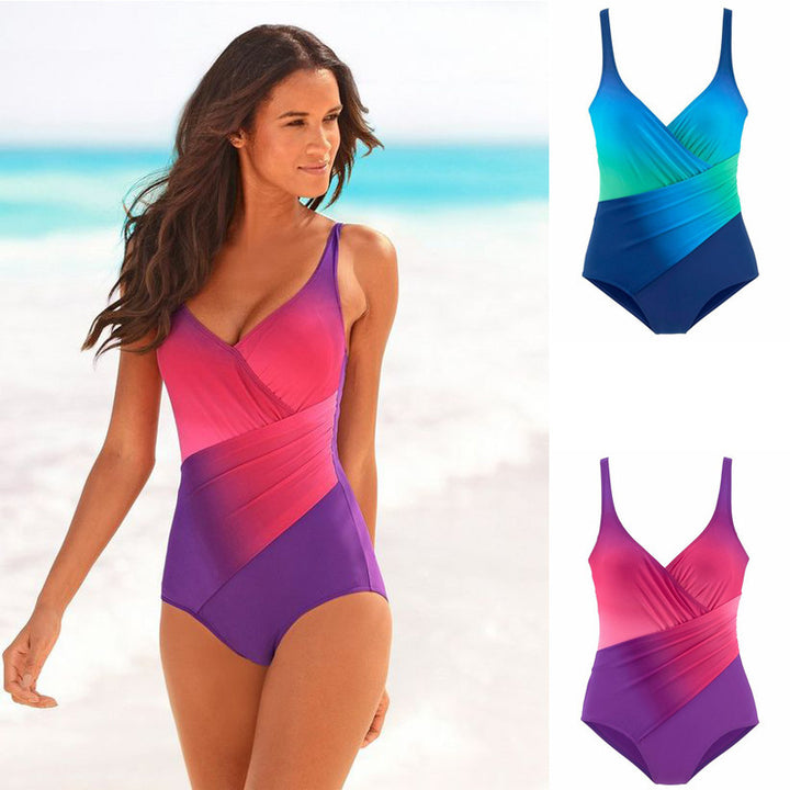 Women Stylish Wrap Swimsuit Mune Fashion
