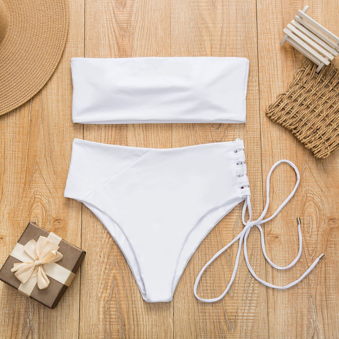 Women’s bandeau bikini with high waist Mune Fashion