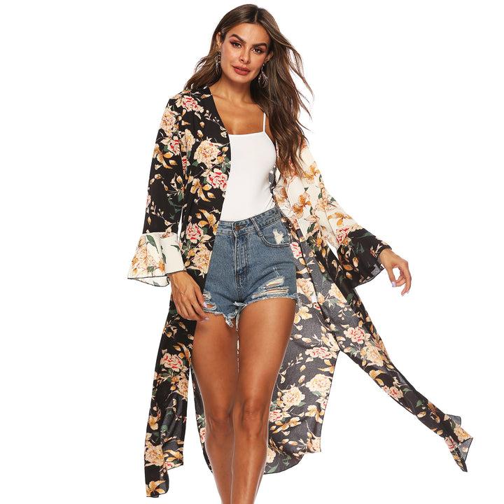 Women's floral kimono by Mune Fashion