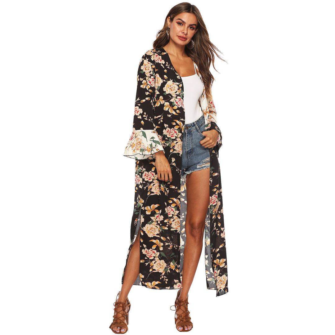 Women's floral kimono by Mune Fashion