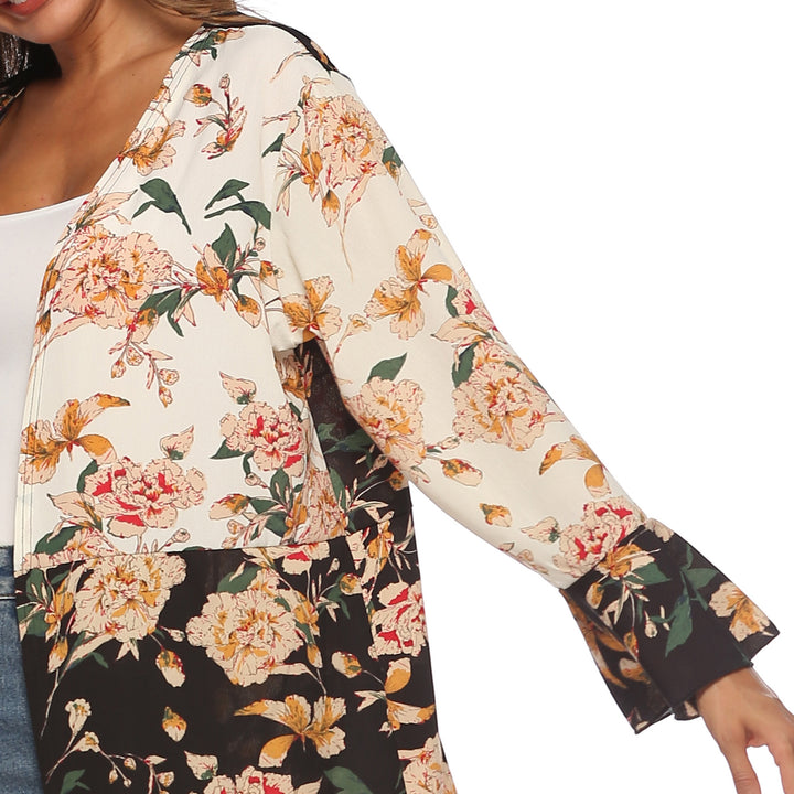 Women's floral kimono by Mune Fashion