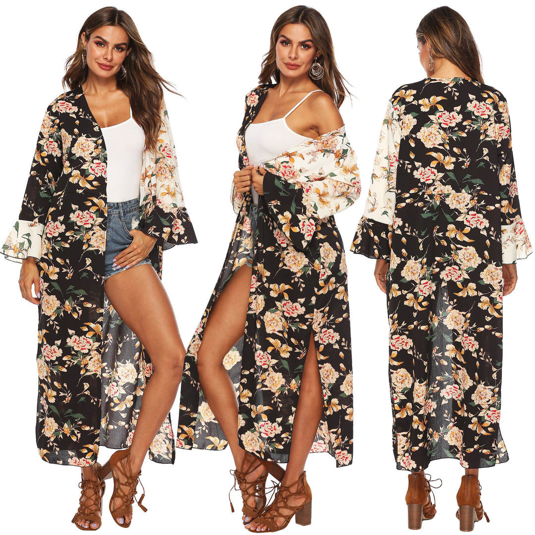 Women's floral kimono by Mune Fashion