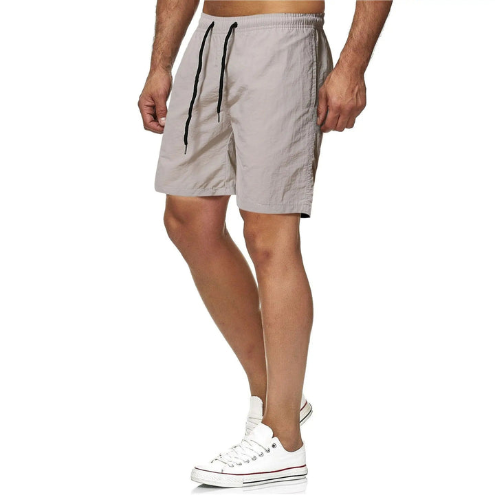 Mune Fashion | Quick-Drying Solid Color Fitness Swim Trunks for Men