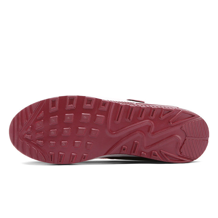 Women nan breathable strap ballerina walking shoe with Velcro and air cushion Mune Fashion