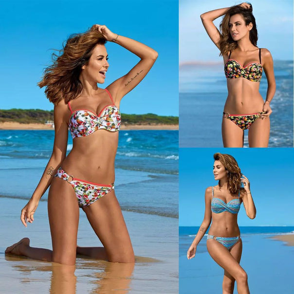 Women's bikini with elegant wrap design Mune Fashion