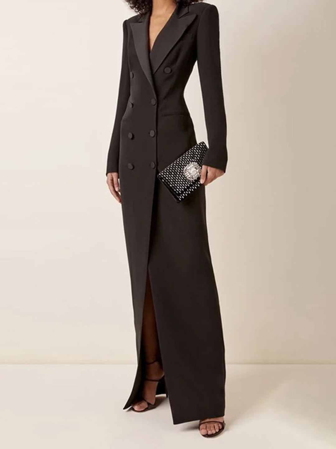 Mune | Elegant Dress with Jacket In Multiple Layers