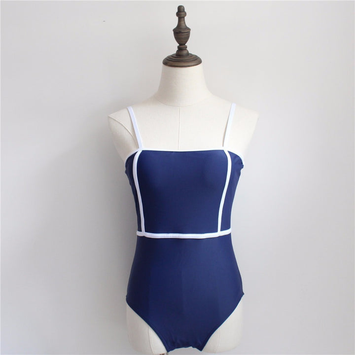 Ladies Elegant High-Cut Swimsuit Mune Fashion