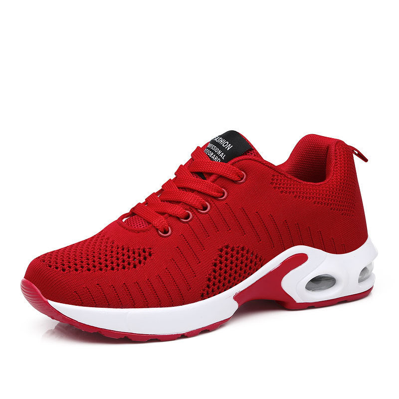 Women nan lightweight knit fitness sneakers with visible air chamber cushioning and viscoelastic insole Mune Fashion