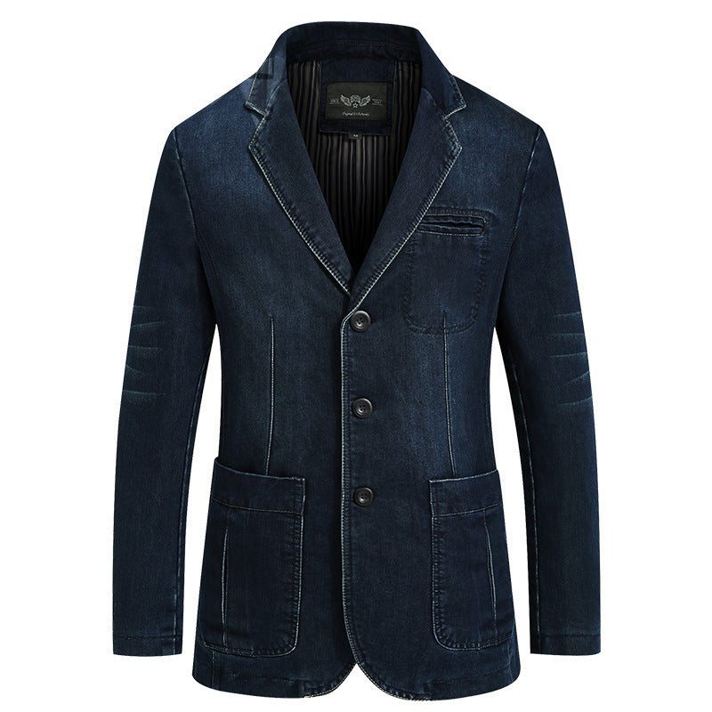 Men's trendy Denim Blazer Mune Fashion