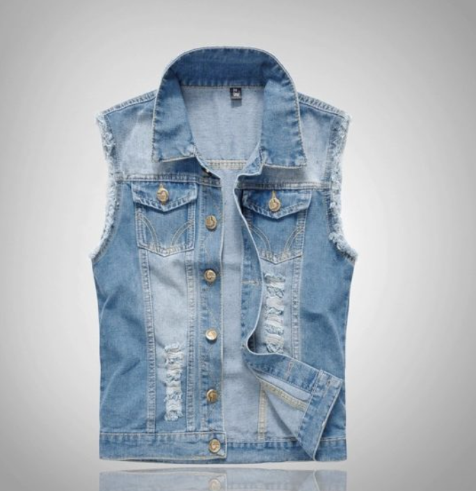 Mune Fashion Stylish Denim Vest for Men