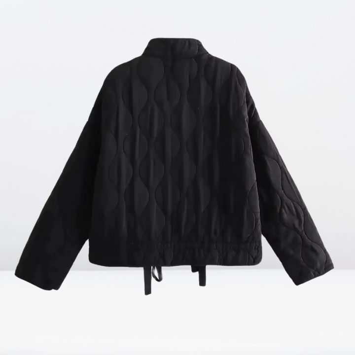 Mune | Women's Quilted Jacket with Drawstring & Zipper