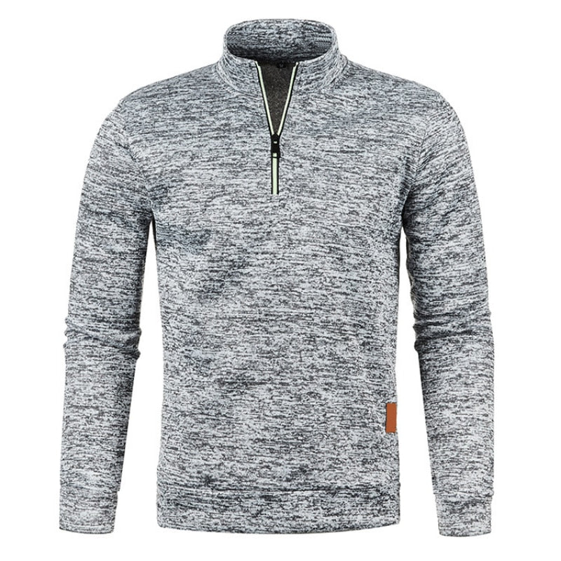 Mune | Sweater - Warm knit sweater with polo collar