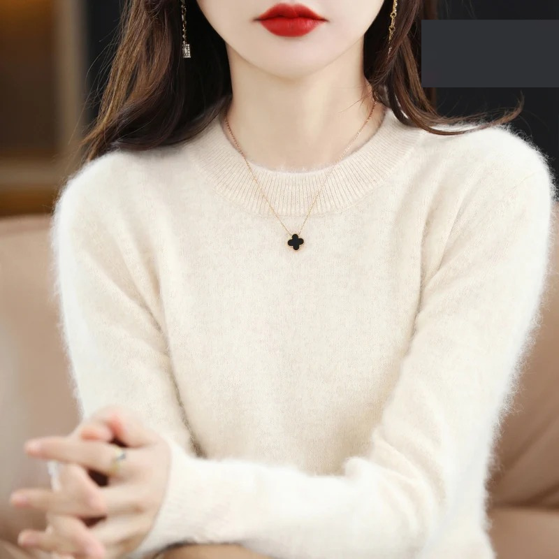 Mune | Cashmere Pullover Women Luxurious Round Neck Soft & Fashionable