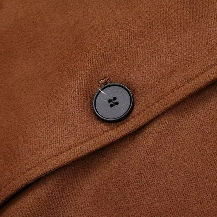 Mune | Women's Suede Plus Size Winter Jacket