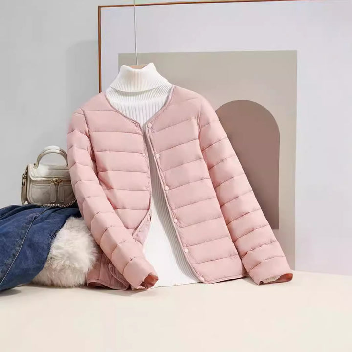 Light, padded women's quilted jacket