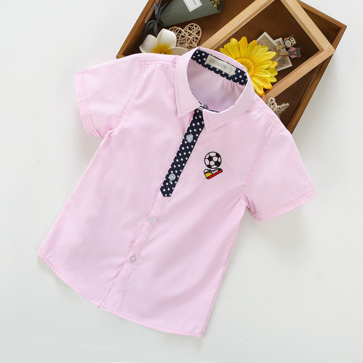 Children's Short Sleeve Shirt Mune Fashion