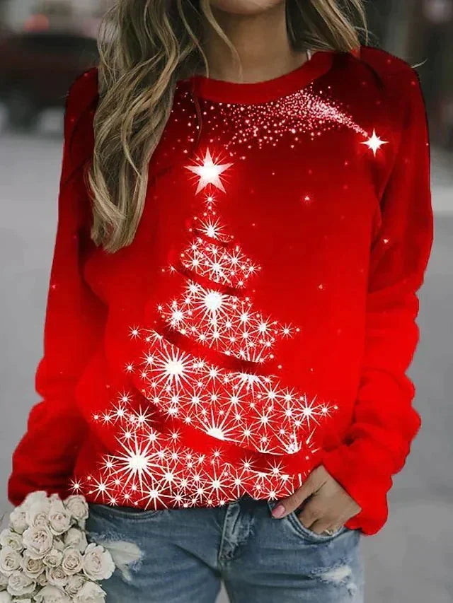 Mune | Christmas sweater made of soft knitted fabric with pattern - Unisex Winter