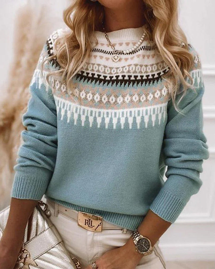 Mune | Stylish Stained Boho Sweater