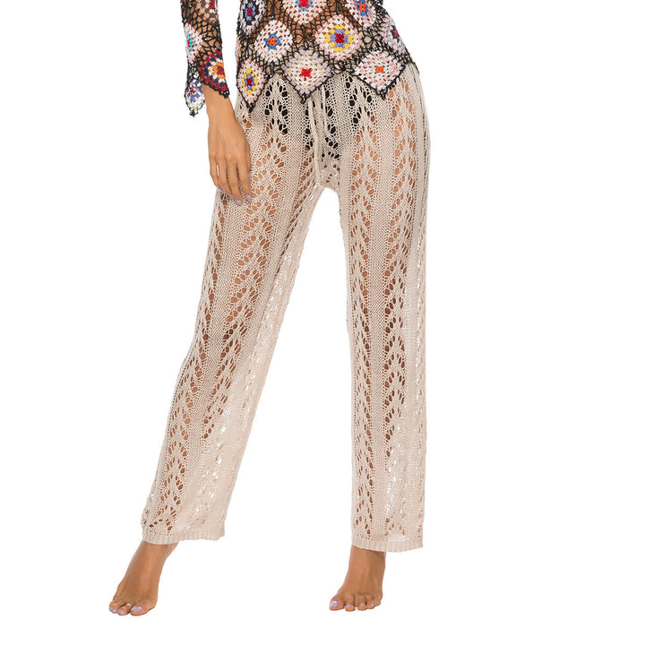 Women's airy crochet beach pants Mune Fashion