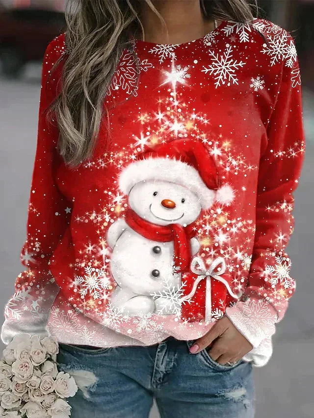 Mune | Christmas sweater made of soft knitted fabric with pattern - Unisex Winter