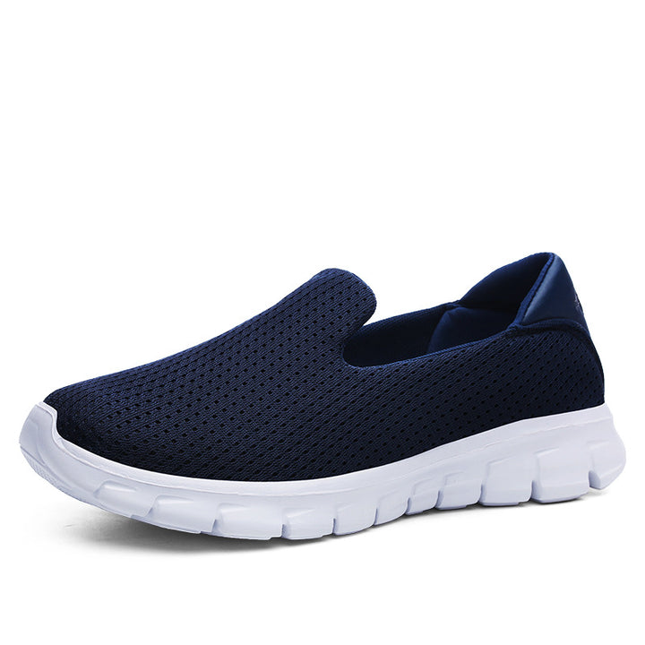 Women's lightweight slip-on shoe made of knitted fabric with flexible cushioning sole and padded insole Mune Fashion