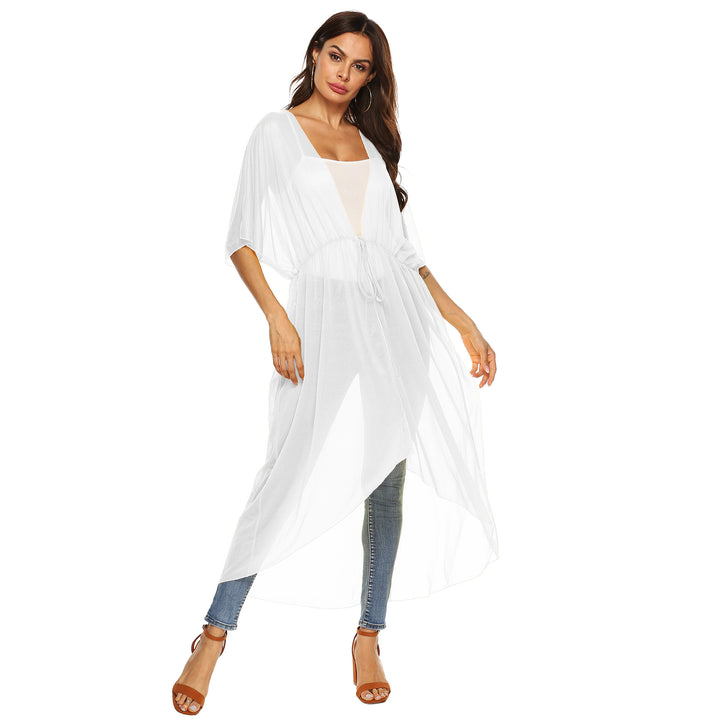 Women elegant, transparent beach kimono Mune Fashion