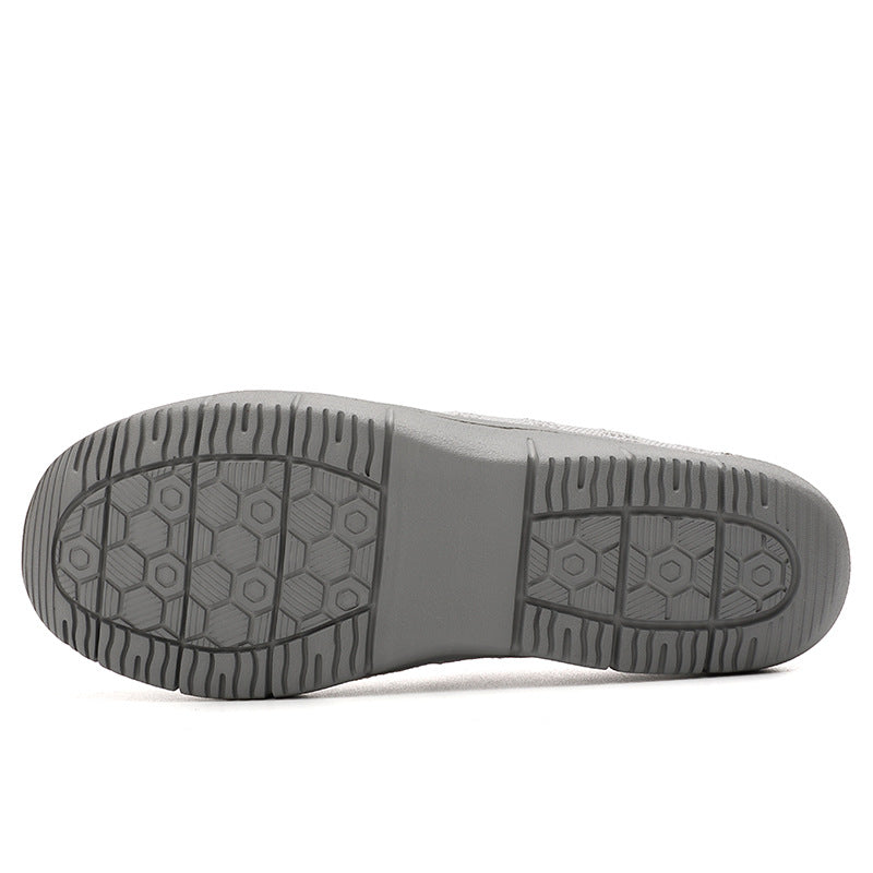 Women's elastic knit slippers with reinforced toe cap and slip-resistant flex sole Mune Fashion