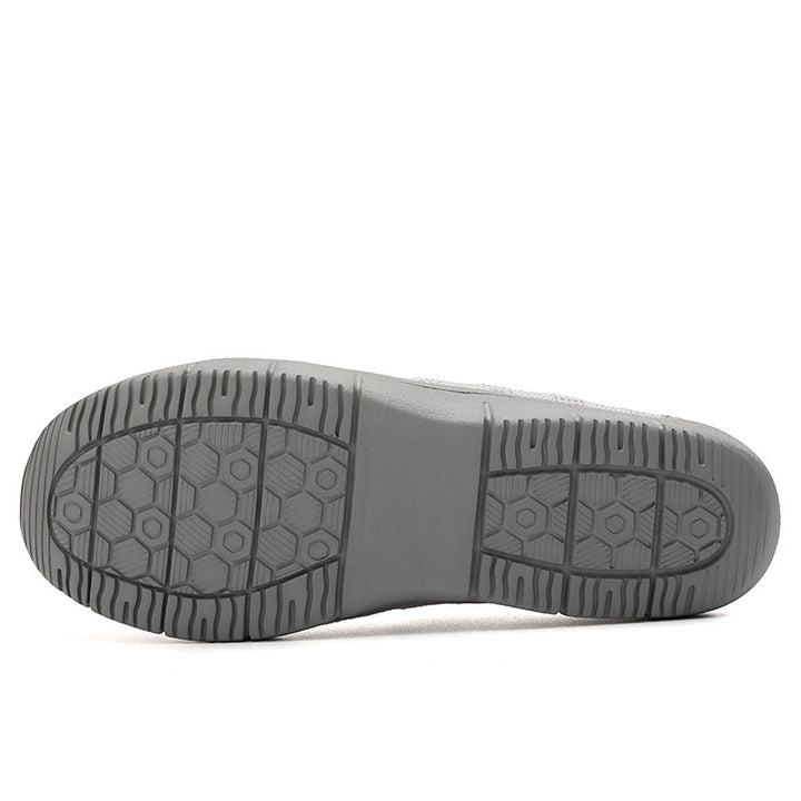 Women's elastic knit slippers with reinforced toe cap and slip-resistant flex sole Mune Fashion