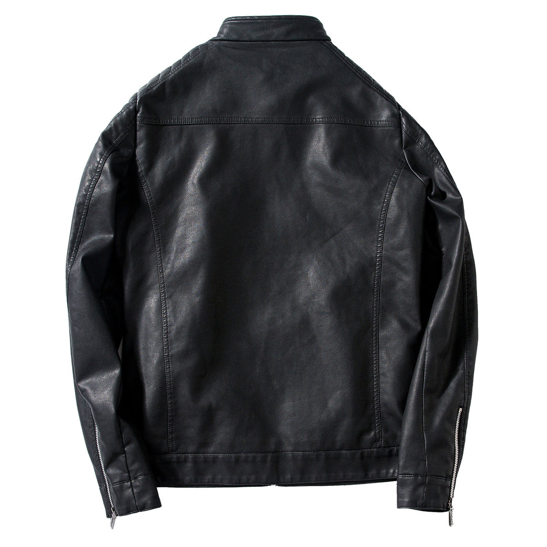 Men's Fashion Leather Jacket Mune Fashion