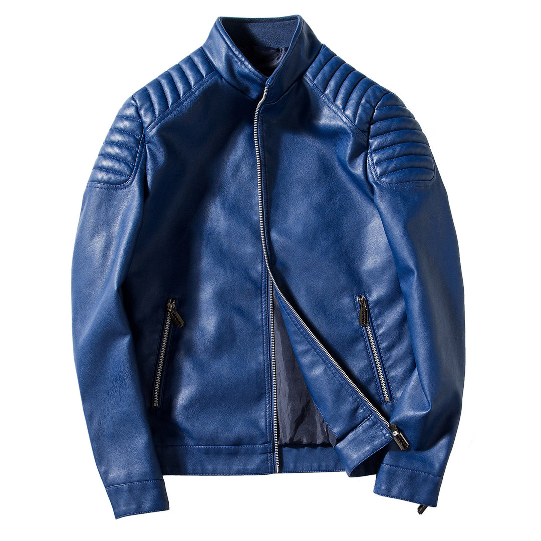 Men's Fashion Leather Jacket Mune Fashion