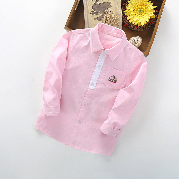 Women’s Long Sleeve Shirt with Nautical Embroidery Mune Fashion