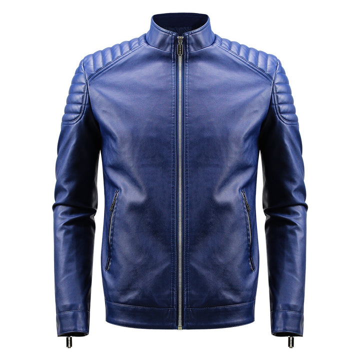 Men's Fashion Leather Jacket Mune Fashion