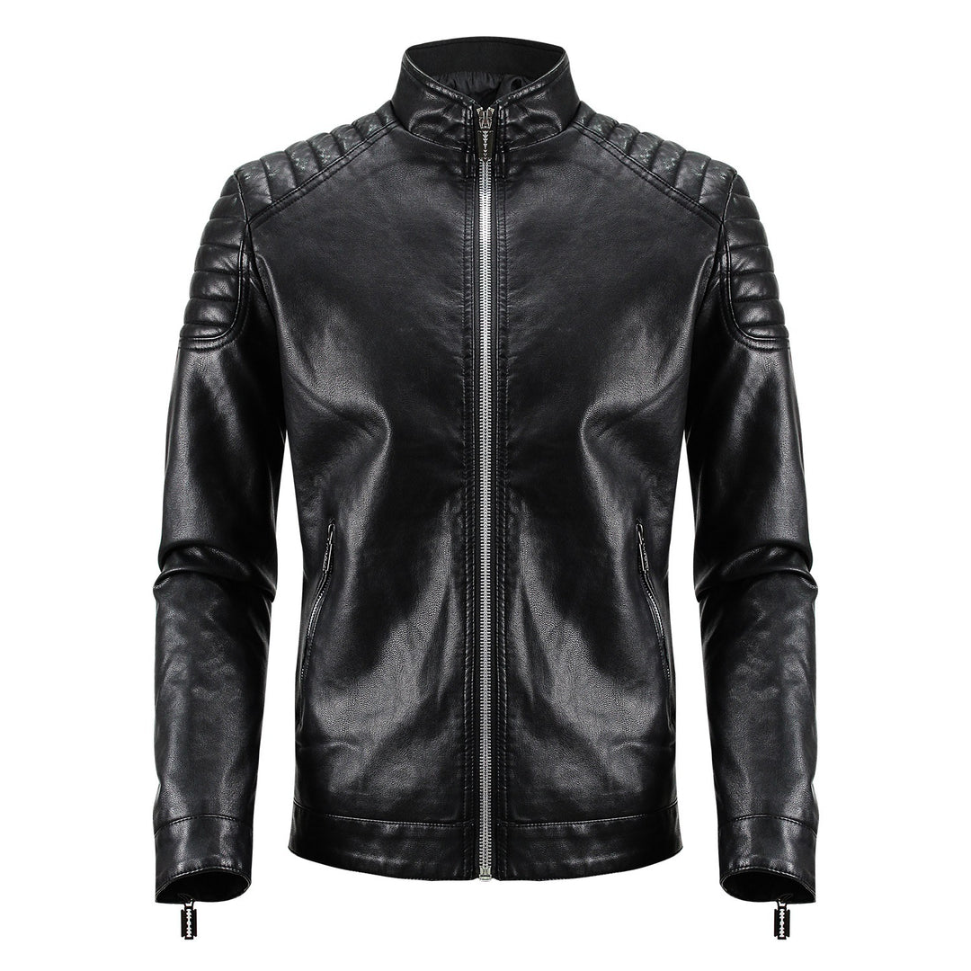Men's Fashion Leather Jacket Mune Fashion