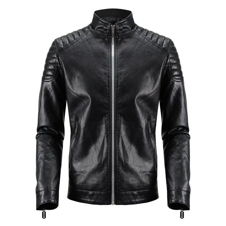 Men's Fashion Leather Jacket Mune Fashion