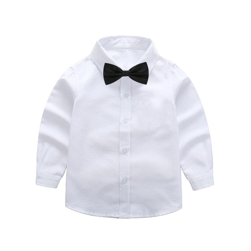 Women elegant outfit set with shirt, pants, suspenders and tie Mune Fashion