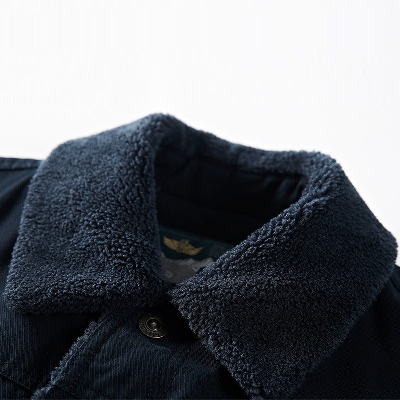 Men's Practical Transition Jacket with Teddy Lining Mune Fashion
