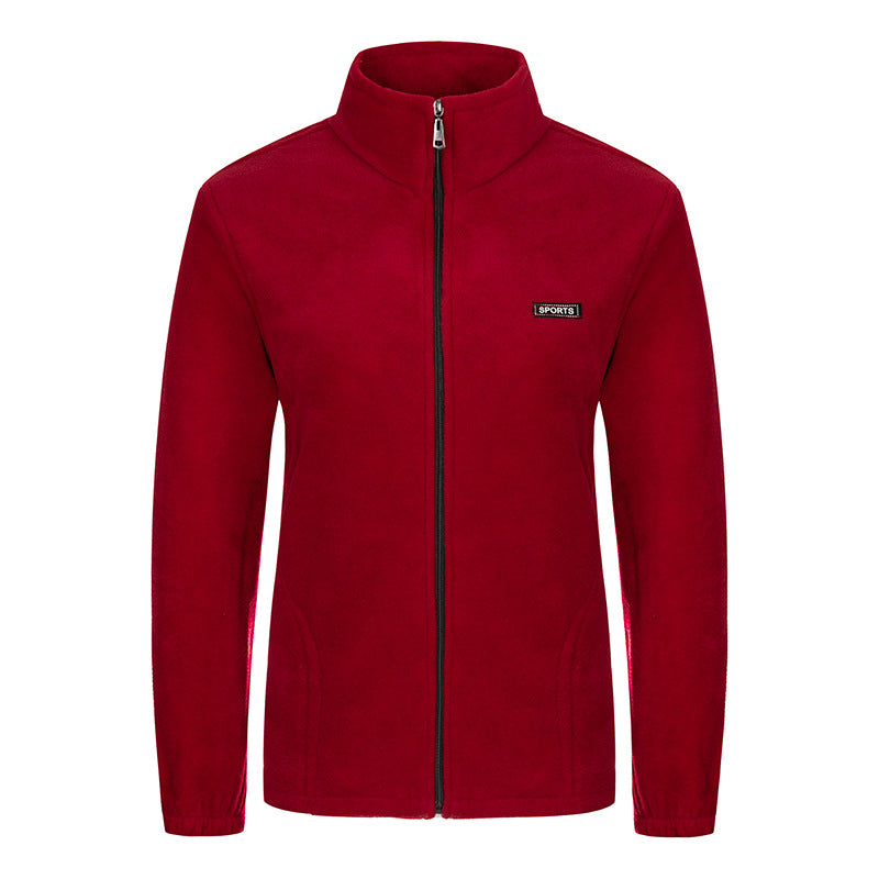 Unisex nan lightweight microfleece jacket with full zip and stand-up collar Mune Fashion
