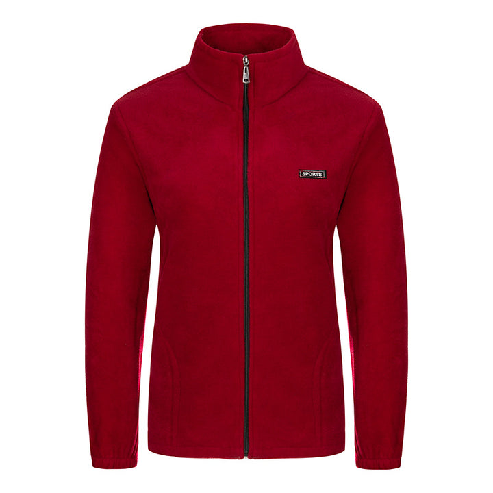 Unisex nan lightweight microfleece jacket with full zip and stand-up collar Mune Fashion