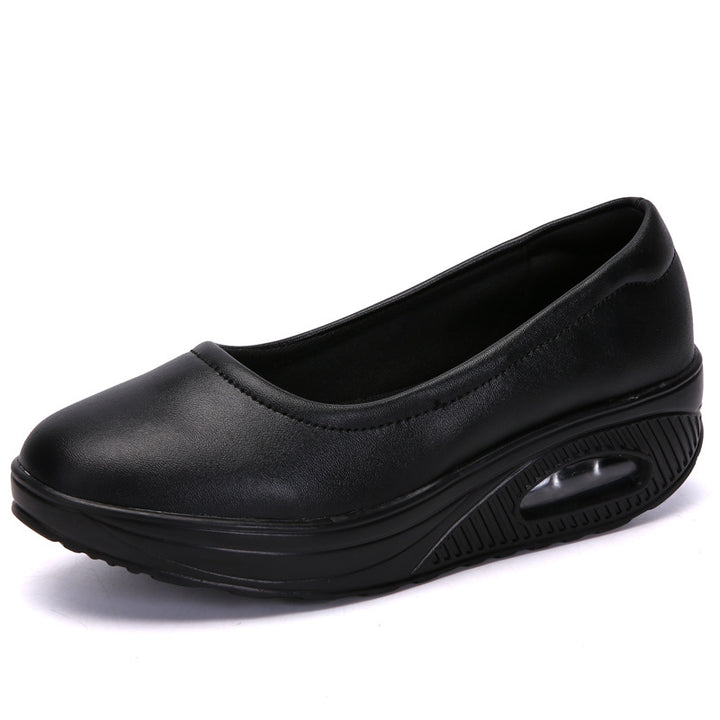 Women's orthopedic comfort slippers with air cushion and non-slip wedge sole Mune Fashion