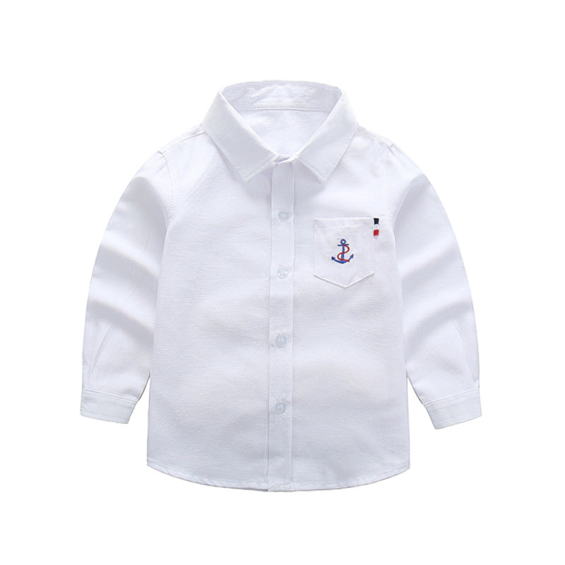 Women's Classic Long Sleeve Shirt with Maritime Accents Mune Fashion