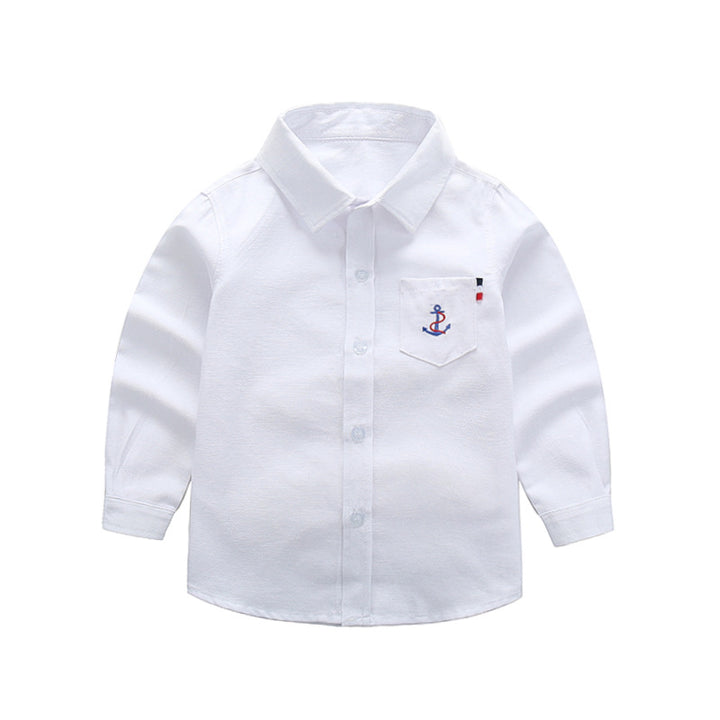 Women's Classic Long Sleeve Shirt with Maritime Accents Mune Fashion