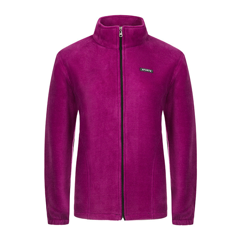 Unisex nan lightweight microfleece jacket with full zip and stand-up collar Mune Fashion