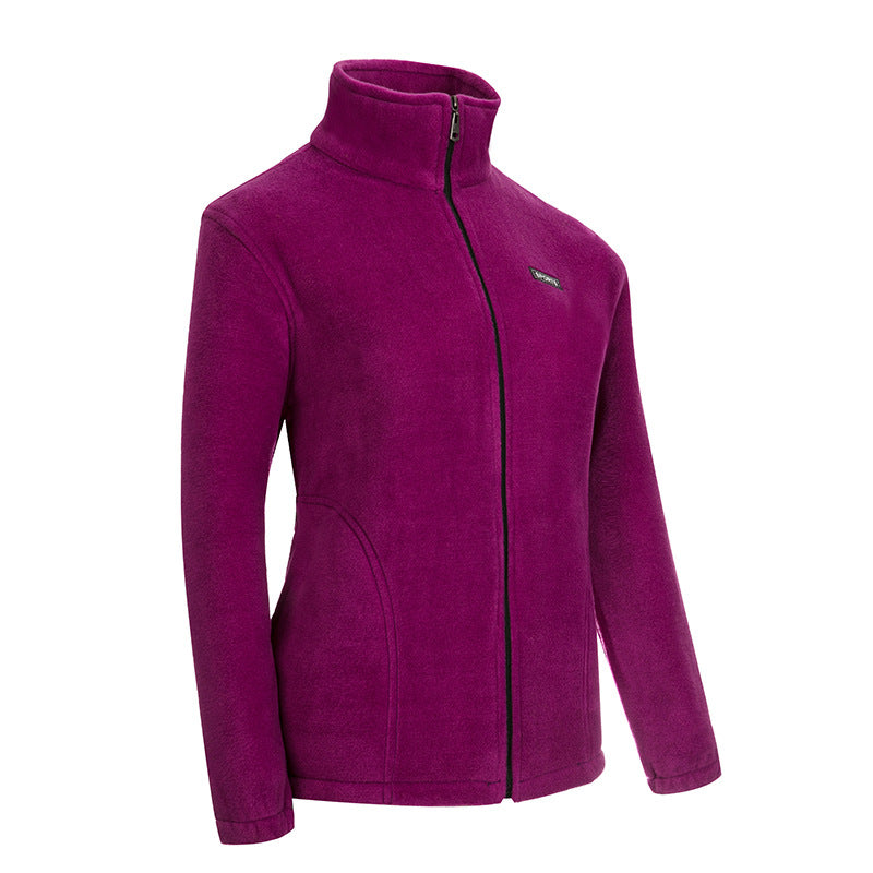 Unisex nan lightweight microfleece jacket with full zip and stand-up collar Mune Fashion