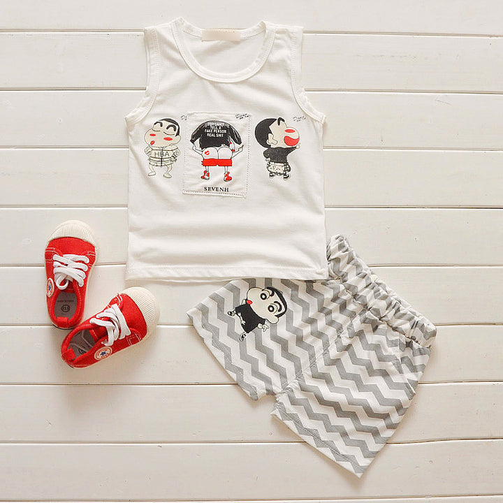 Unisex Kids T-Shirt and Shorts Set Mune Fashion