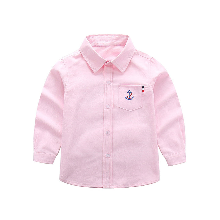 Women's Classic Long Sleeve Shirt with Maritime Accents Mune Fashion