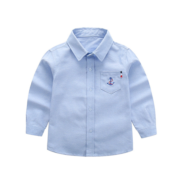 Women's Classic Long Sleeve Shirt with Maritime Accents Mune Fashion