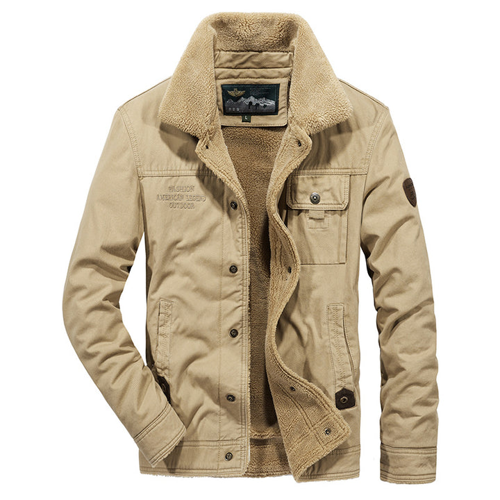 Men's Practical Transition Jacket with Teddy Lining Mune Fashion